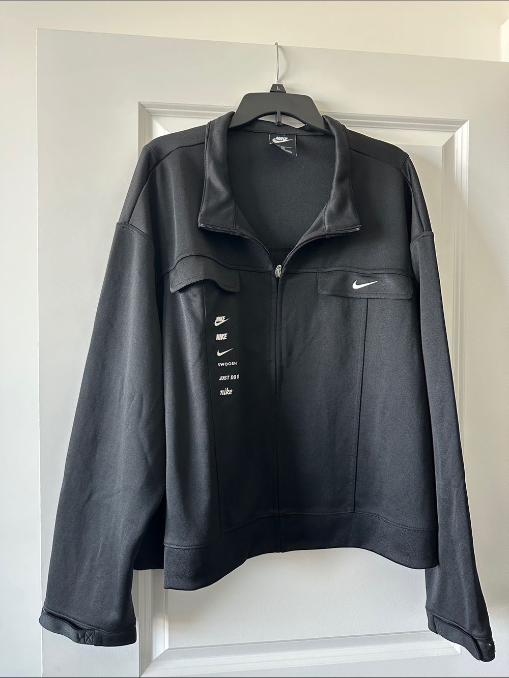 Nike Black Full-Zip Track Jacket